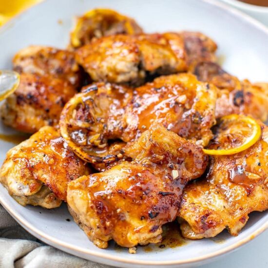 Honey Lemon Garlic Pepper Chicken - Recipe photo by IrenaMacri