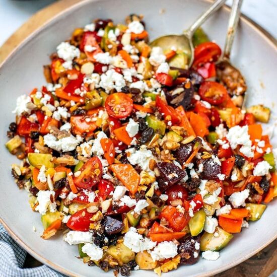 Best Feta Salad with Veggies - Recipe photo by IrenaMacri