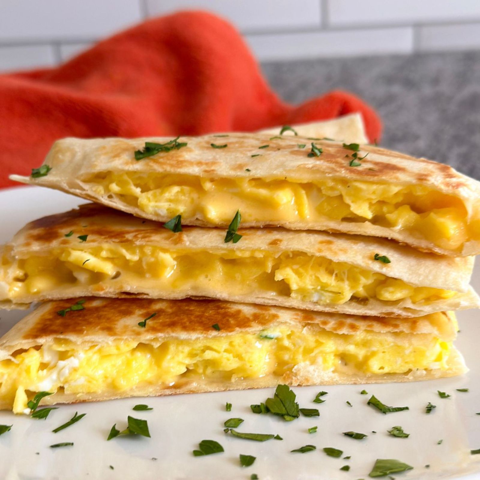 Easy Breakfast Quesadillas - Recipe photo by HangryDad