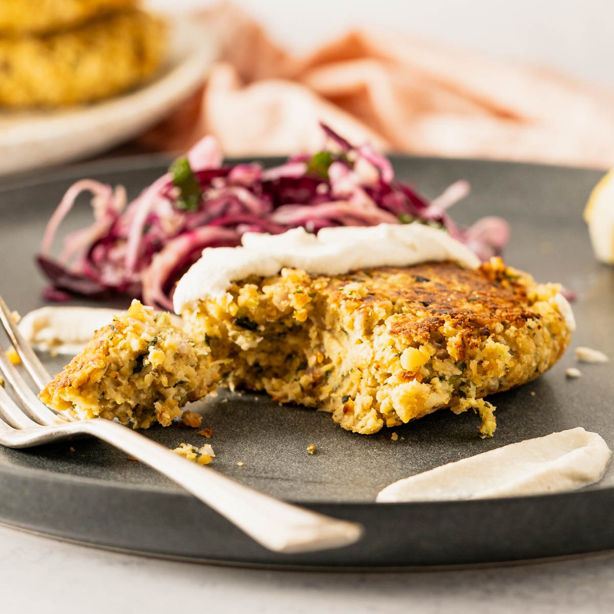 Chickpea Burger - Recipe photo by eatfreshglow.com