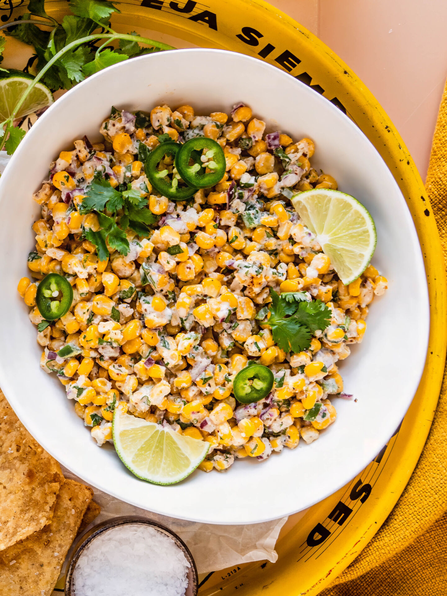 Spicy Elote Dip - Recipe photo by windycitydinnerfairy