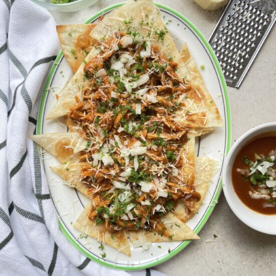 Vegan Birria Nachos - Recipe photo by Theplantbowls