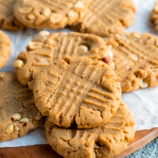 Flourless Peanut Butter Cookies - Recipe photo by peelwithzeal