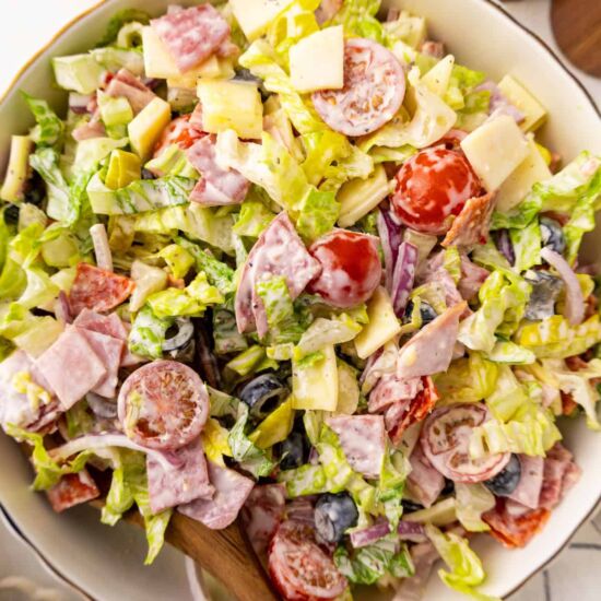 Grinder Salad - Recipe photo by livingchirpy