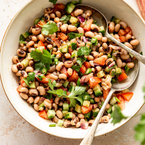 Indian Black Eyed Peas Salad - Recipe photo by Jagrutis Cooking Odyssey