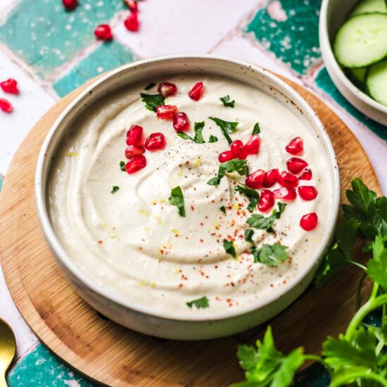Vegan Tahini Yogurt Sauce - Recipe photo by veggiejam