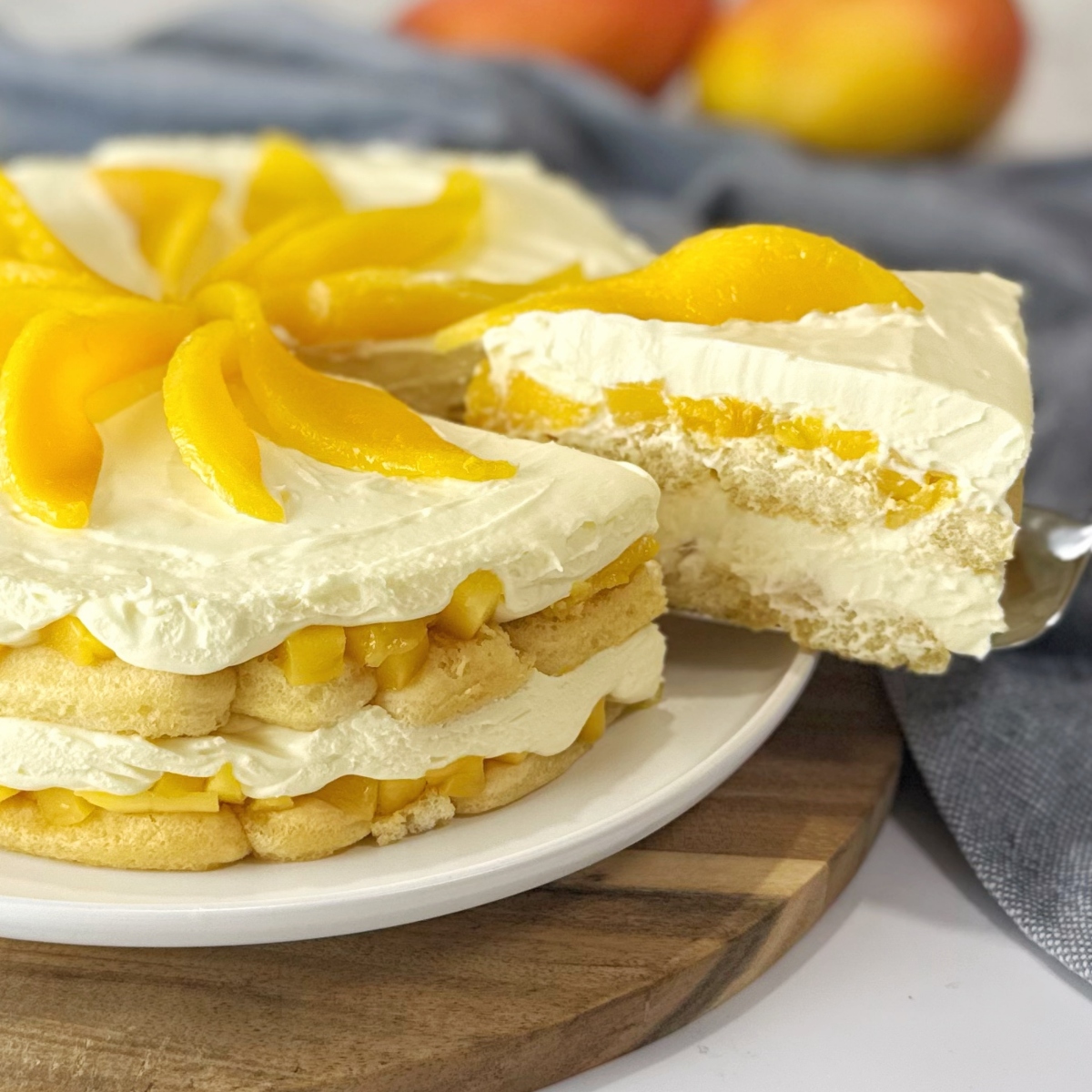 Mango Tiramisu - Recipe photo by chef not required
