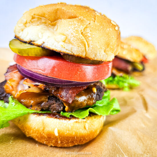 Mini Party Burgers - Recipe photo by SaltedPasta