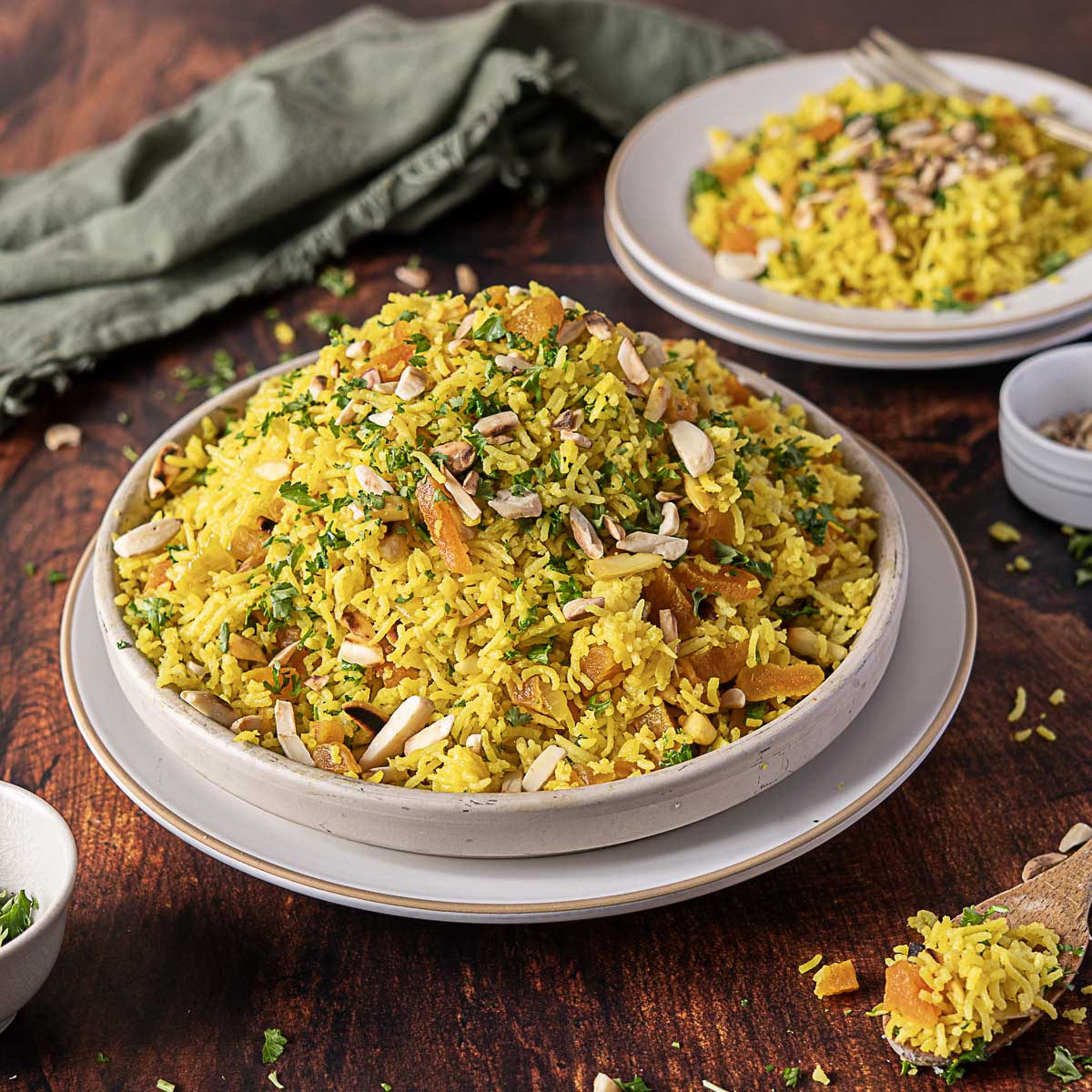 Moroccan Rice Pilaf - Recipe photo by peelwithzeal