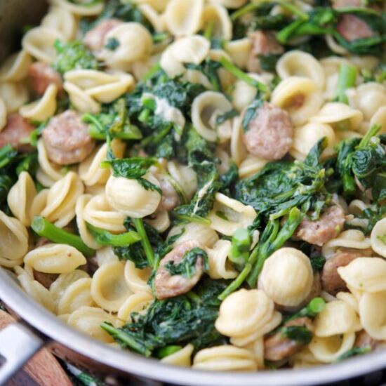 Orecchiette with Sausage - Recipe photo by Carries Experimental Kitchen