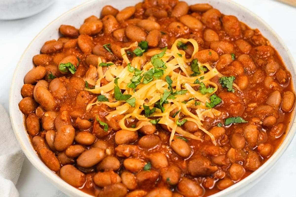 Ranch-Style Beans - Recipe photo by Intentional Hospitality
