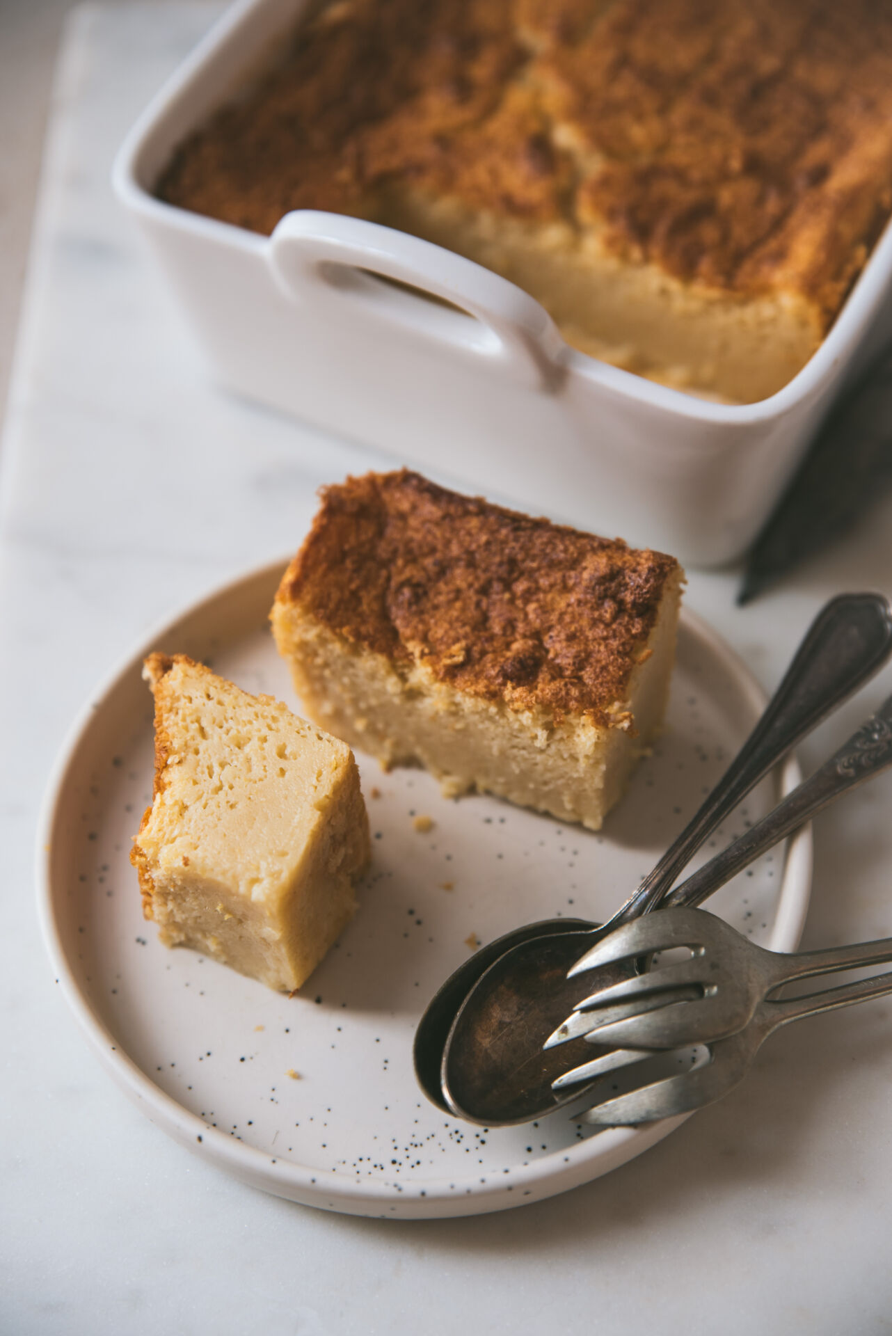 Lemon Magic Cake - Recipe photo by zesttangerine