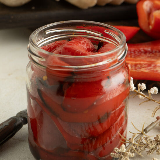 Simple Oven-Roasted Sweet Peppers - Recipe photo by TheDeliciousSpoon
