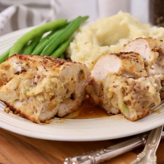 Stuffed Chicken Breasts - Recipe photo by Grits and Pinecones