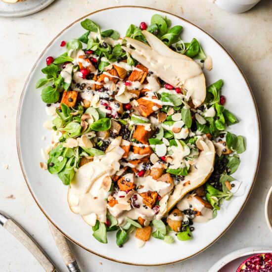 Sweet Potato Lentil Salad - Recipe photo by veggiejam