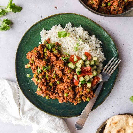 Vegan Keema Curry - Recipe photo by veggiejam