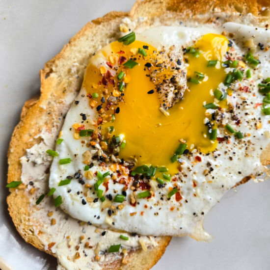 Quick Egg Toastie Vibes - Recipe photo by the_happy_veg