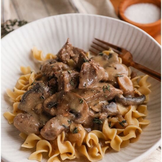 Crock Pot Beef Stroganoff - Recipe photo by Rachel Quenzer