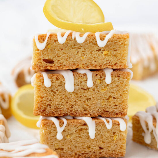 Lemon Blondies - Recipe photo by whippeditup