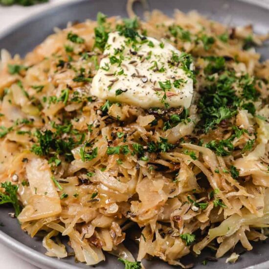 Buttered Cabbage - Recipe photo by ImmigrantsTable