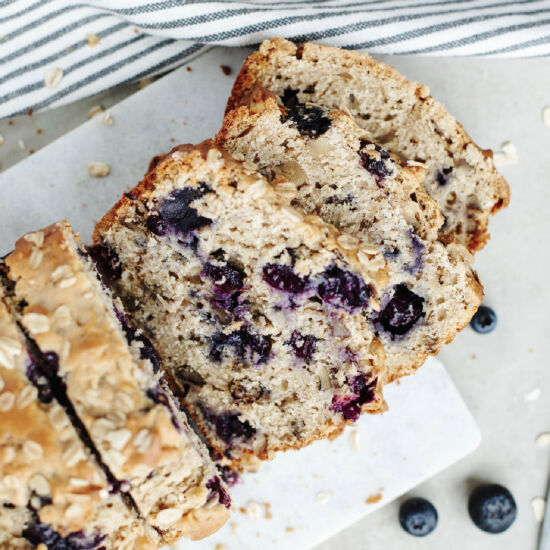 Blueberry Oatmeal Bread - Recipe photo by The Cookin Chicks