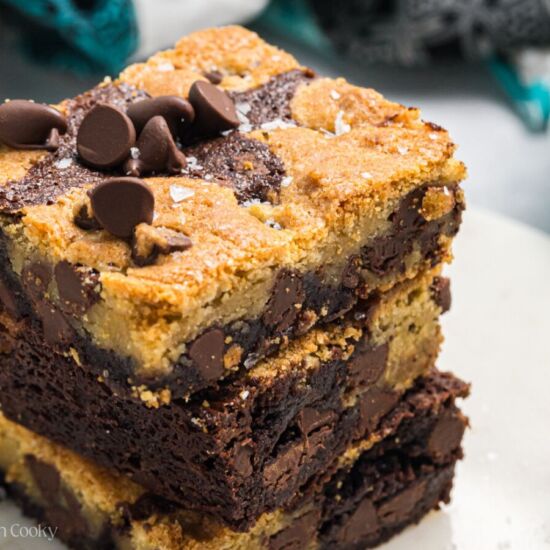 Brookies (Brownie Cookie Bars) - Recipe photo by thefreshcooky