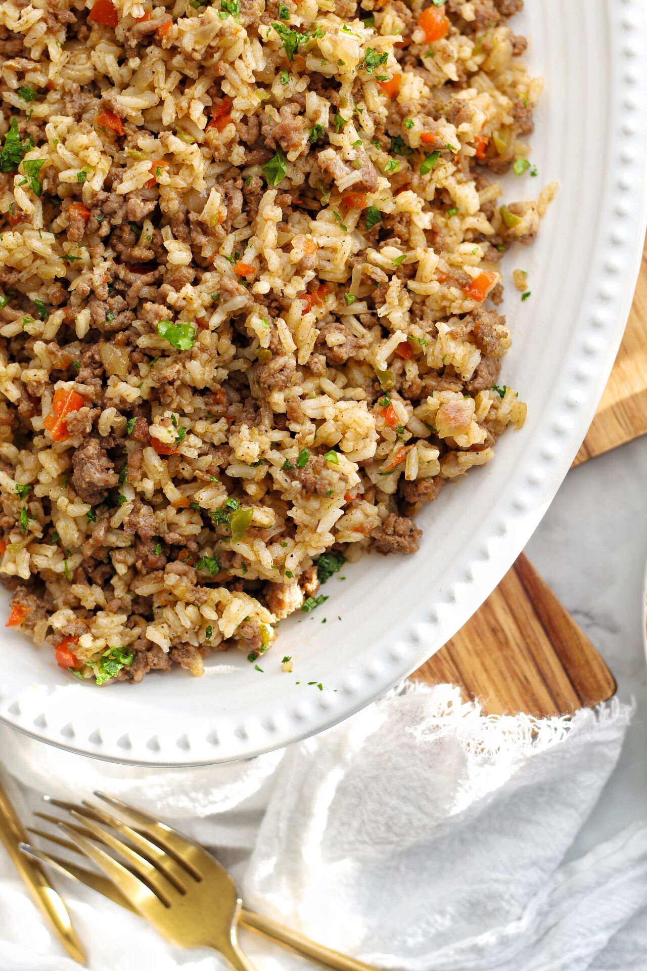30 Minute Cajun Dirty Rice - Recipe photo by Ereese