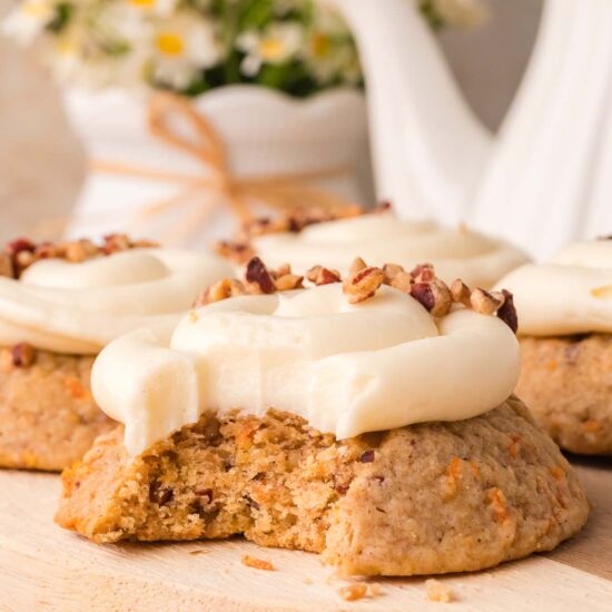 Carrot Cake Cookies - Recipe photo by Tessies Table