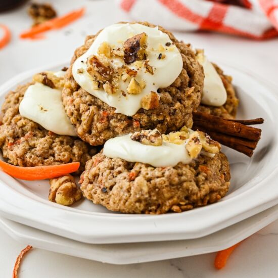 Carrot Cake Oat Cookies - Recipe photo by thefreshcooky
