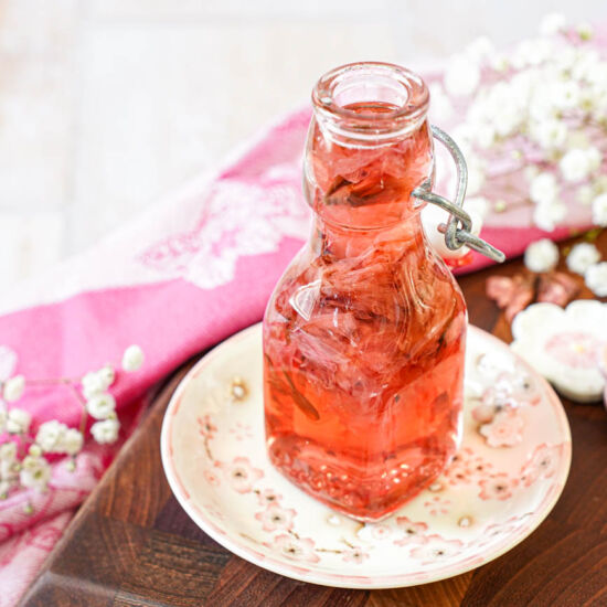 Cherry Blossom Syrup - Recipe photo by TaraMCTable