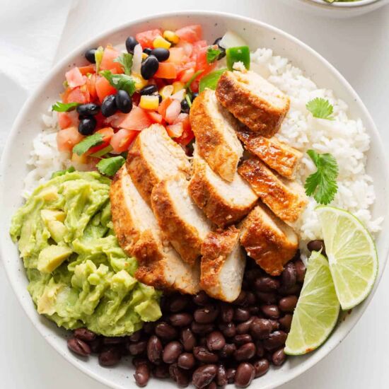 Chipotle Chicken Burrito Bowl - Recipe photo by I Heart Naptime