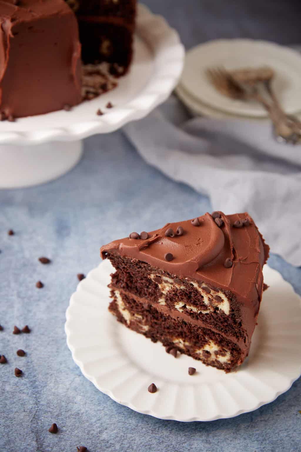 Chocolate Cream Cheese Cake - Recipe photo by Barbara Curry