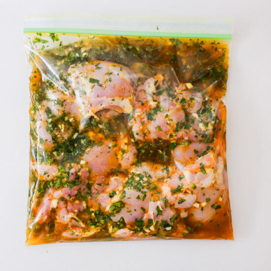 Cilantro Lime Chicken Marinade - Recipe photo by Hannas Homemaking