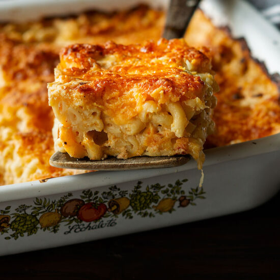 Southern Baked Macaroni and Cheese - Recipe photo by Chicken Fried Kitchen