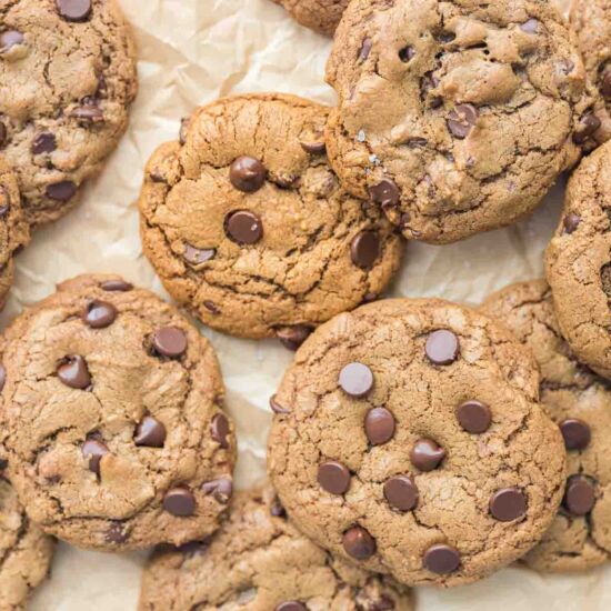 Coconut Sugar Chocolate Chip Cookie - Recipe photo by The Sprinkled Cakery