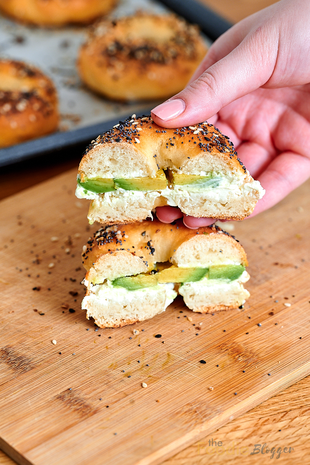 Cottage Cheese Protein Bagels - Recipe photo by thefoodieblogger.recipes