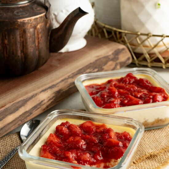 Cottage Cheese Cheesecake Cups - Recipe photo by TheDeliciousSpoon