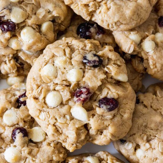 Cranberry White Chocolate Cookies - Recipe photo by Chef Ani