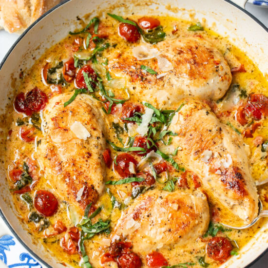 Creamy Tuscan Chicken - Recipe photo by Savingroomfordessert