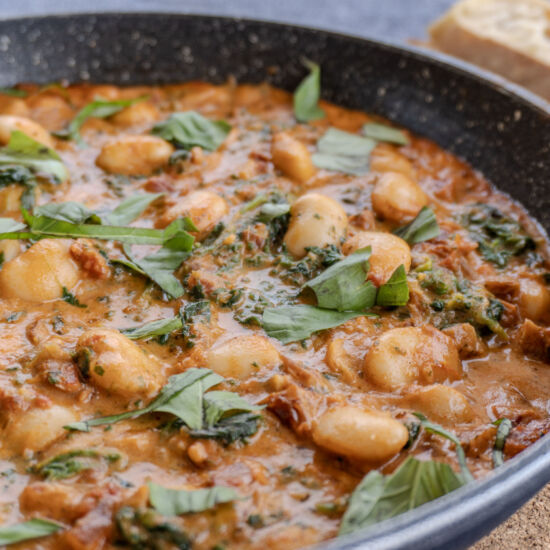 One-Pan Marry Me Butter Beans - Recipe photo by canned.spamantha