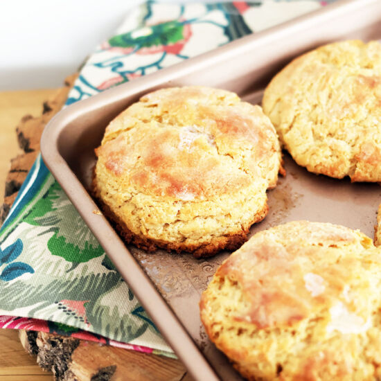 Flaky Einkorn Buttermilk Biscuits - Recipe photo by cheap-recipe-blog