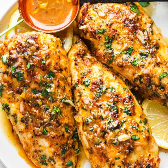 Garlic Parmesan Chicken Breast - Recipe photo by Garden in the kitchen