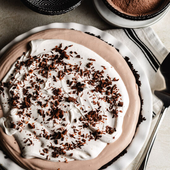 Easy Hot Chocolate Pie - Recipe photo by berlyskitchen