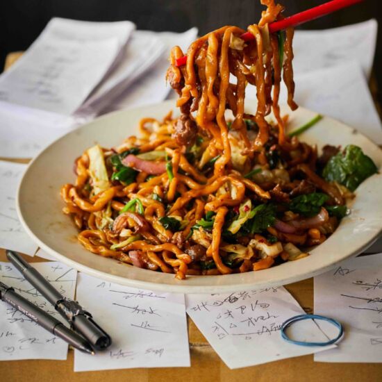 Nanking Noodles with Shredded Pork - Recipe photo by coolfooddude