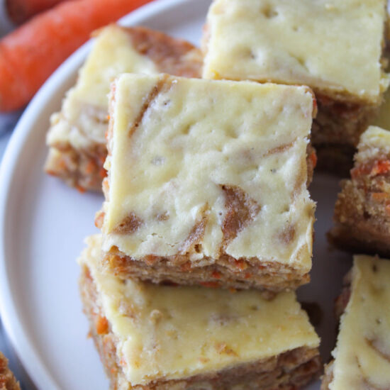 Carrot Cake Bars - Recipe photo by bakingyouhappier