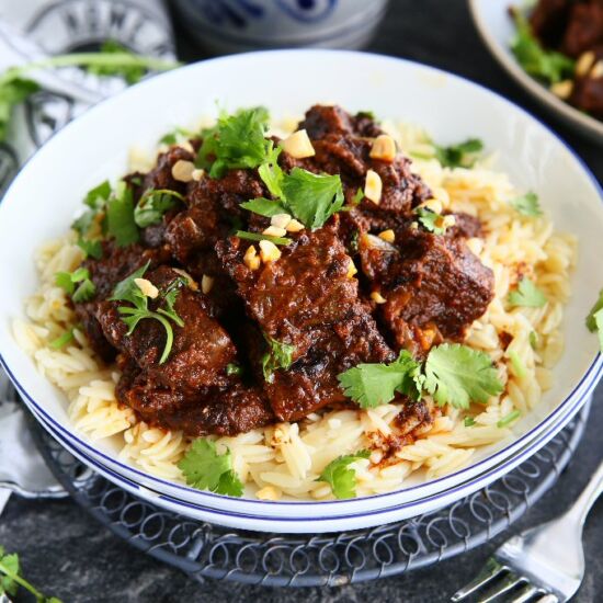 Thai Massaman Beef Curry - Recipe photo by angiesrecipes