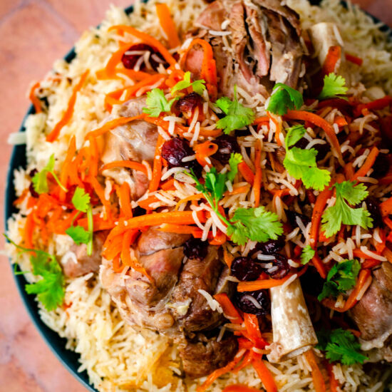 Qabuli Pulao - Recipe photo by tiffinandteaofficial