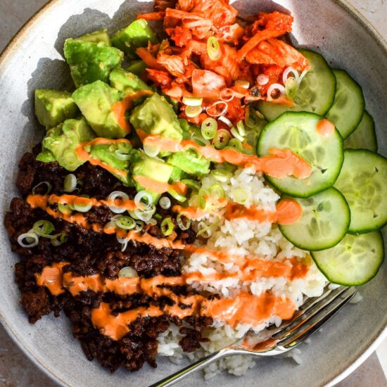 Korean Beef Rice Bowls - Recipe photo by missrachelphipps