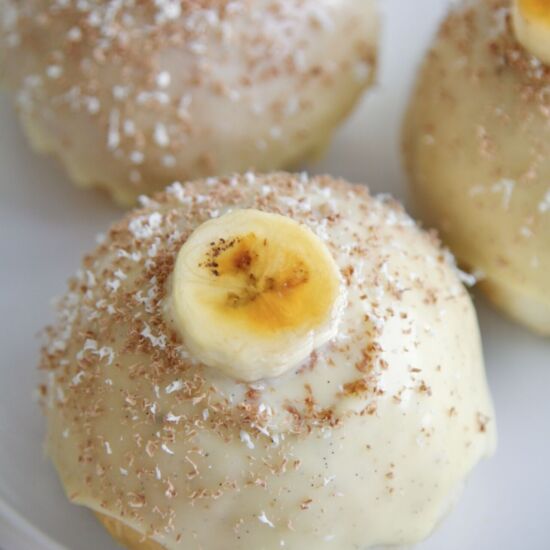 Banoffee Cream Buns - Recipe photo by NIEMI