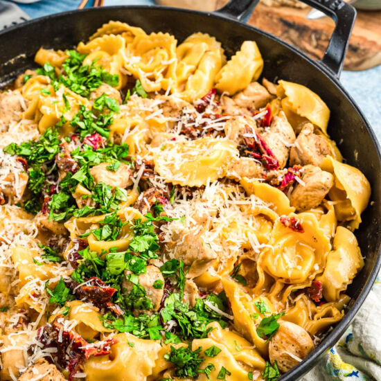 Marry Me Chicken Tortellini - Recipe photo by Flavor Mosaic